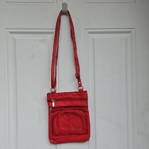 Red Crossbody Bag